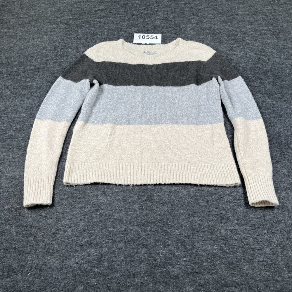 American Eagle Outfitters Sweater Womens Small Multi Colorblock Soft Pullover - Picture 2 of 7